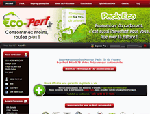 Tablet Screenshot of eco-perf.fr